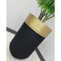 ELEGANT DEKORATIF ESKITME DARBUKA SIYAH SAKSI 70CM